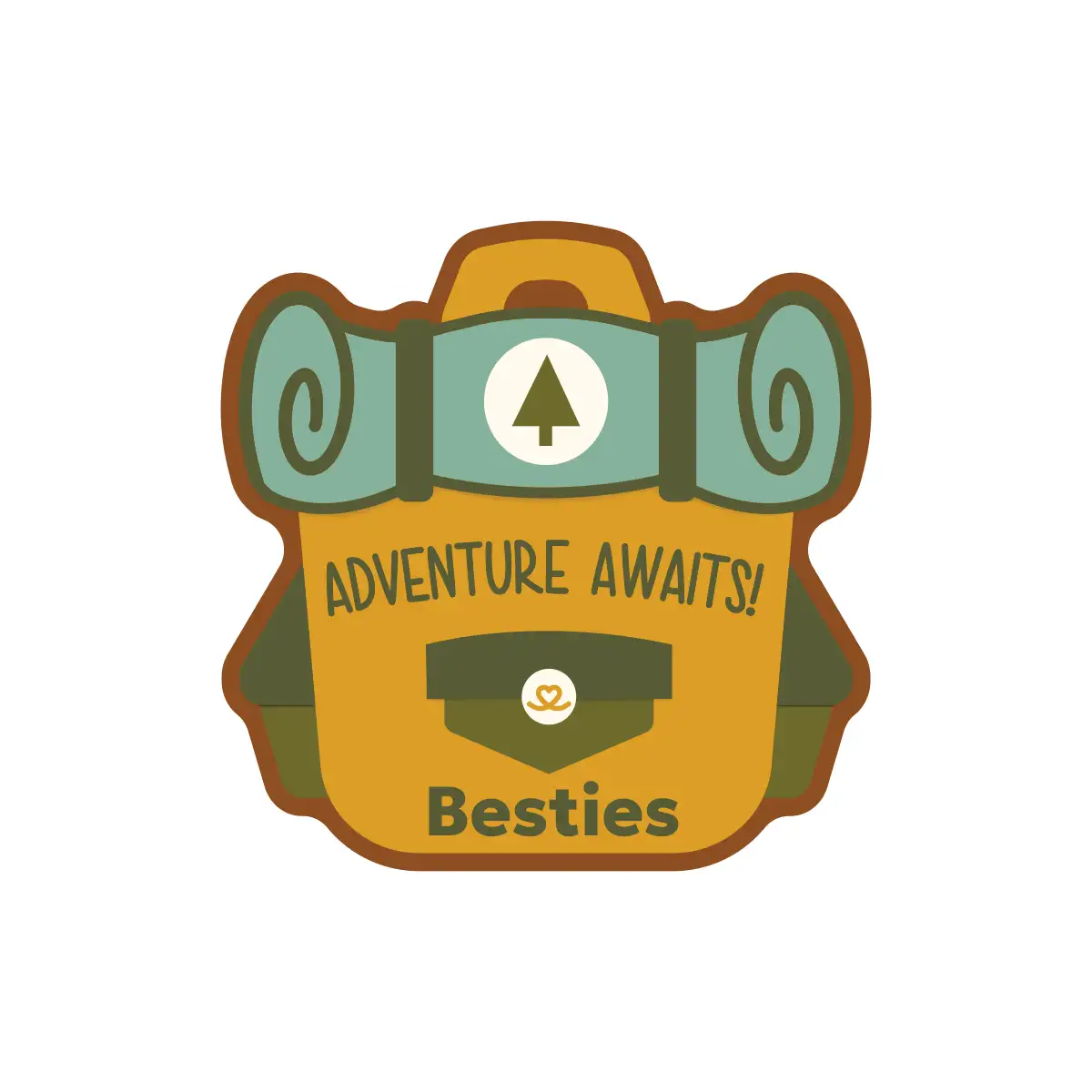 Adventure Awaits Sticker