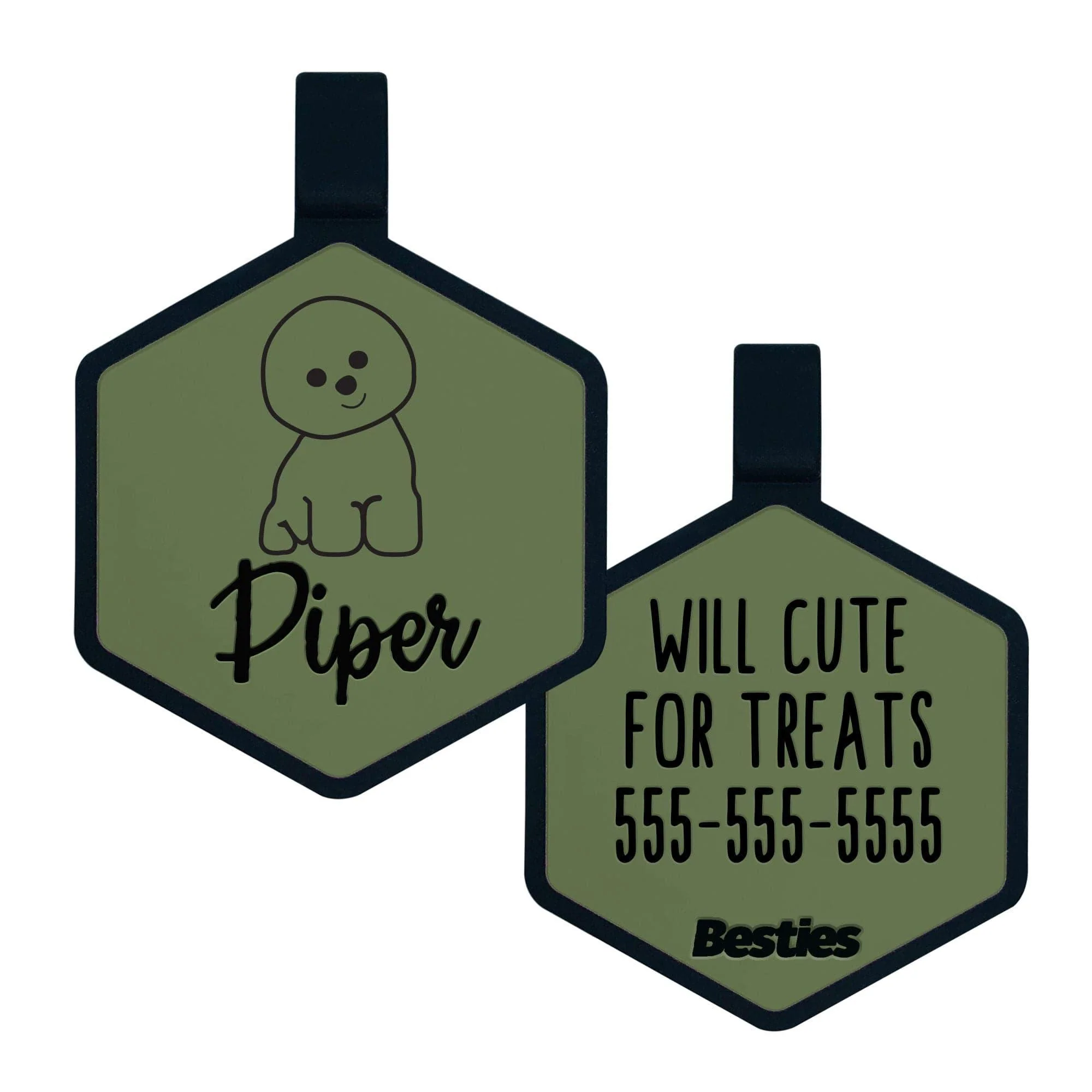 Bichon FurKids Silicone ID Tag - Image 12