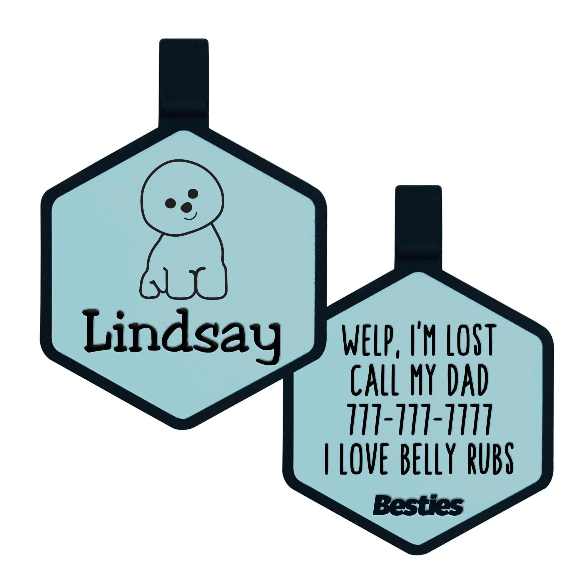 Bichon FurKids Silicone ID Tag - Image 13
