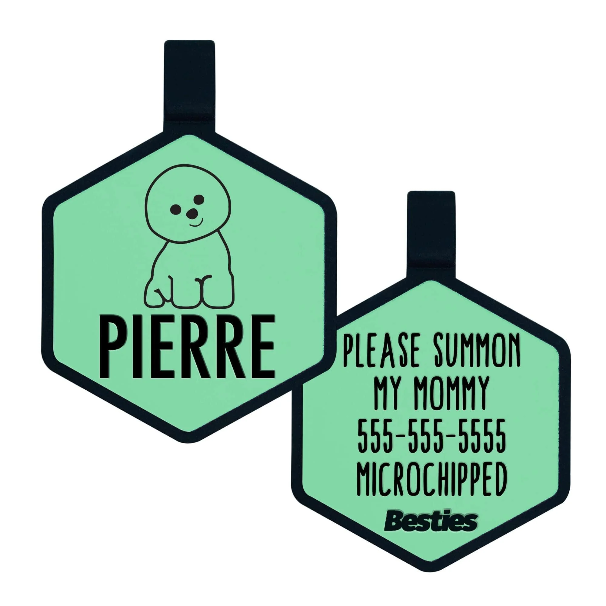 Bichon FurKids Silicone ID Tag - Image 3