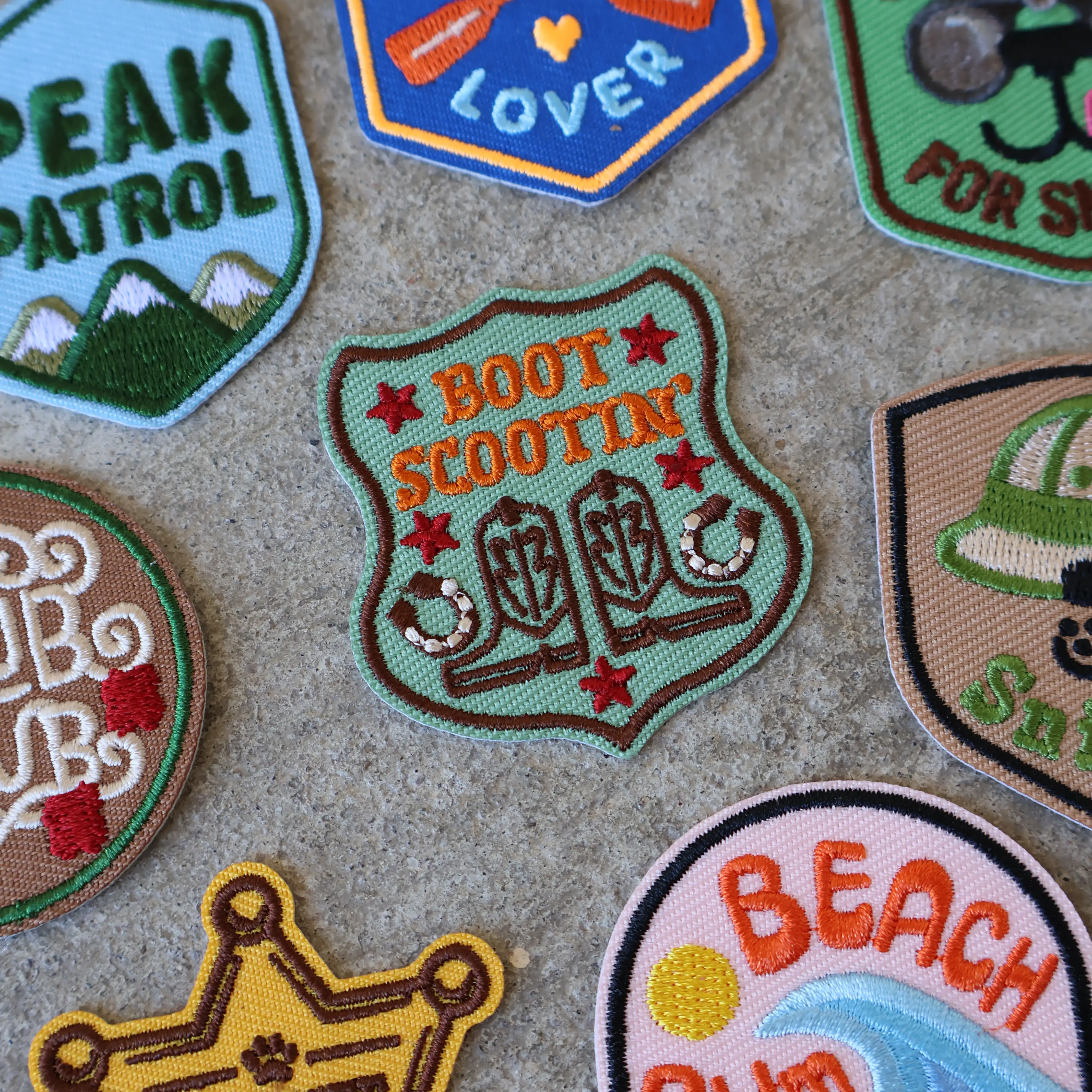 Boot Scootin' | Velcro or Iron-On Patch for Pets - Image 2