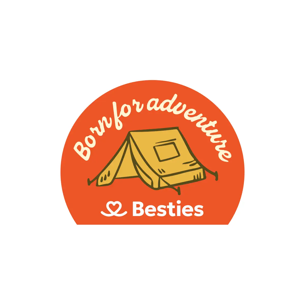 Born For Adventure Sticker