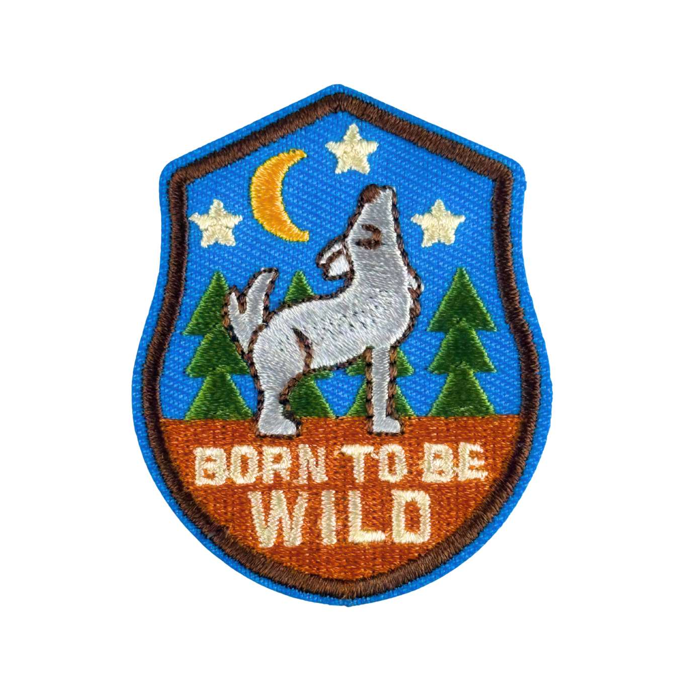 Born To Be Wild | Velcro or Iron-On Patches For Pets