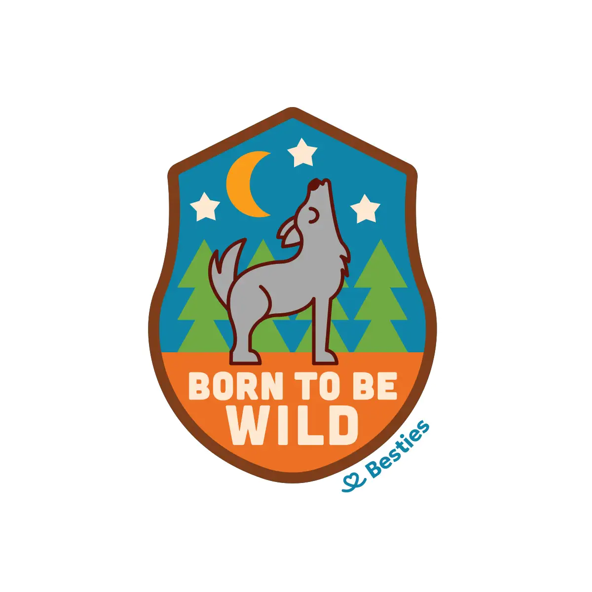 Born To Be Wild Sticker