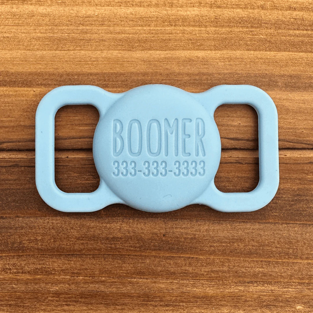 Classic Name AirTag Holder - Image 3