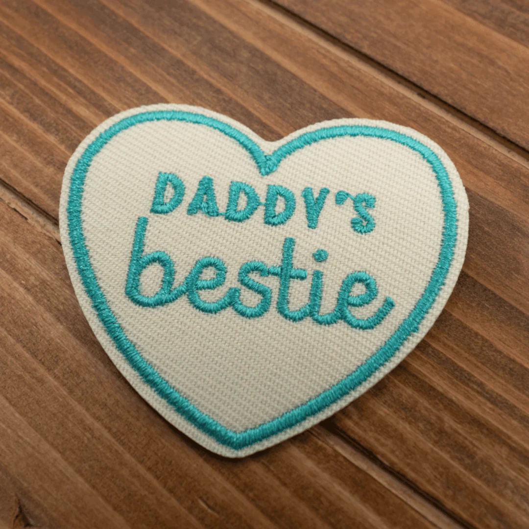 Daddy’s Bestie | Velcro or Iron-On Patches For Pets - Image 5