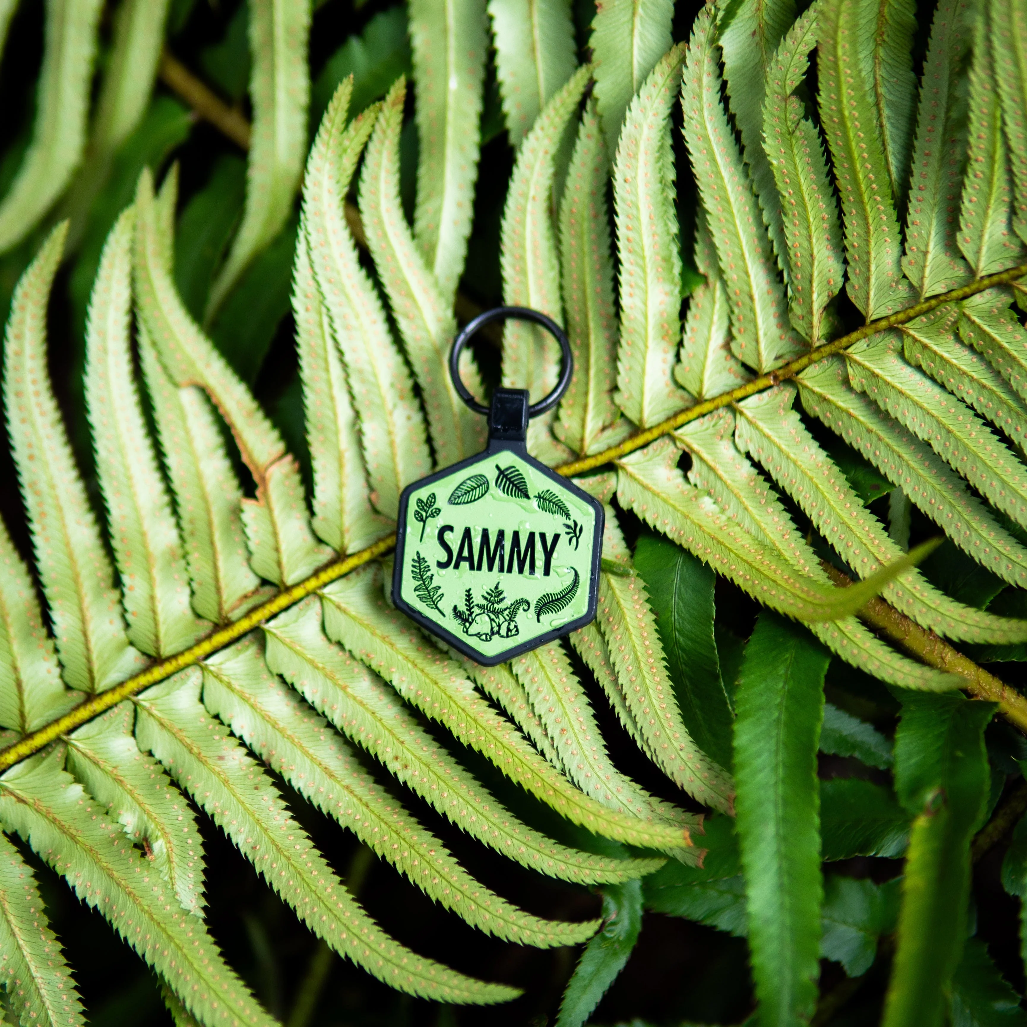 Fern Grove Silicone ID Tag - Image 3