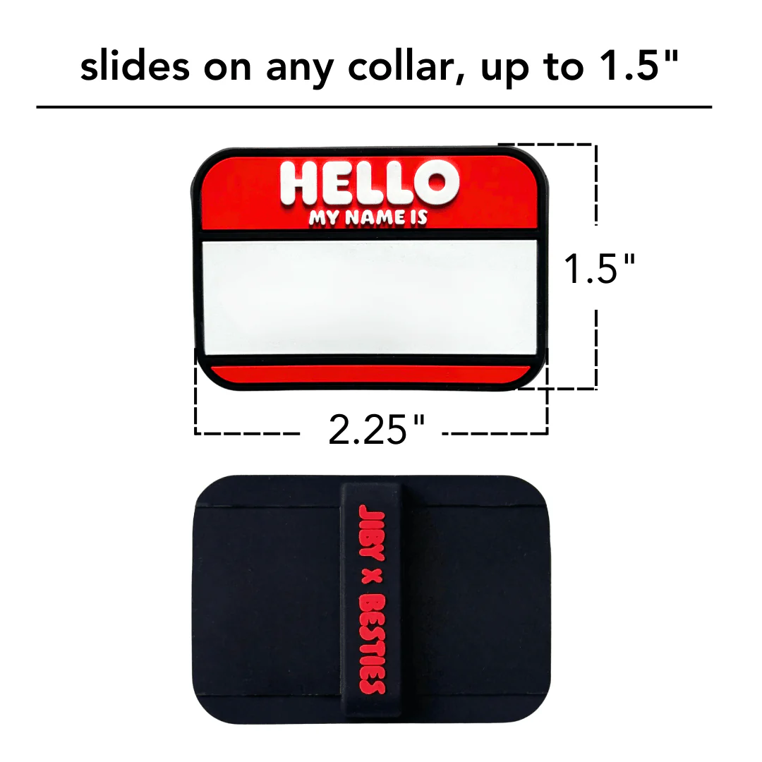 Hello My Name Is | Slide-On Silicone ID Tag - Image 6