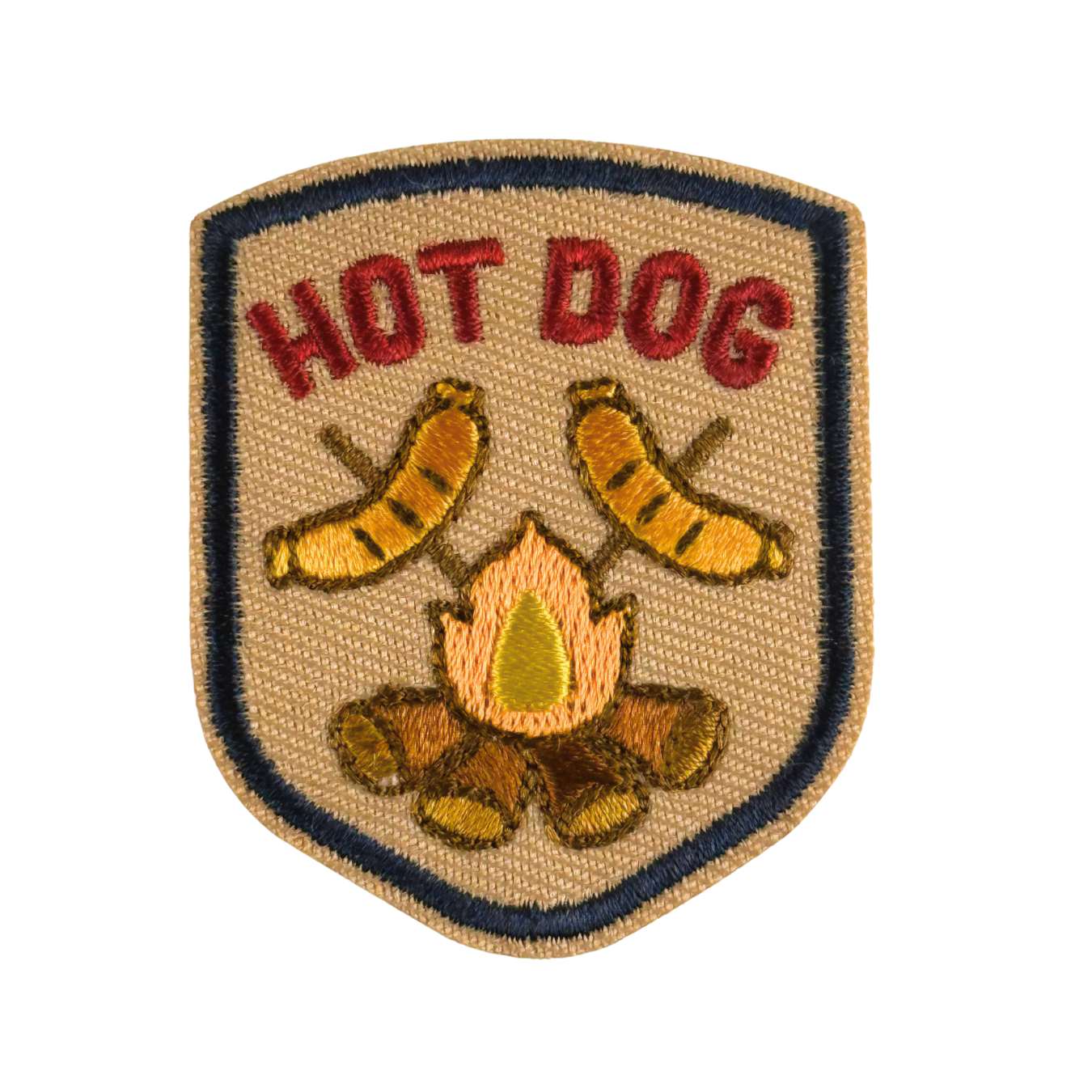 Hot Dog | Velcro or Iron-On Patches For Pets