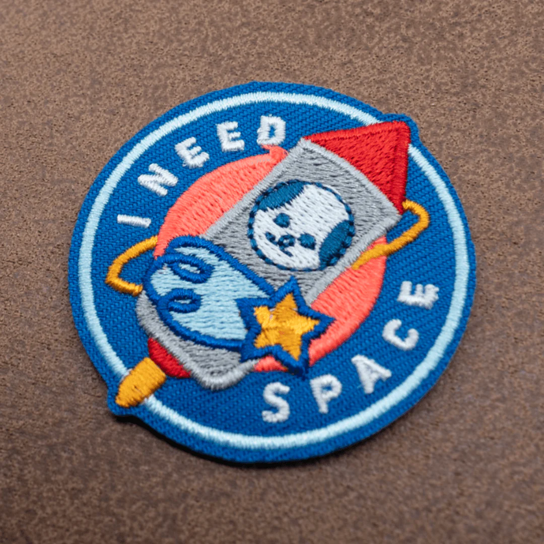 I Need Space | Velcro or Iron-On Patches For Pets - Image 4