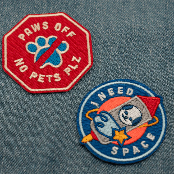 I Need Space | Velcro or Iron-On Patches For Pets - Image 5