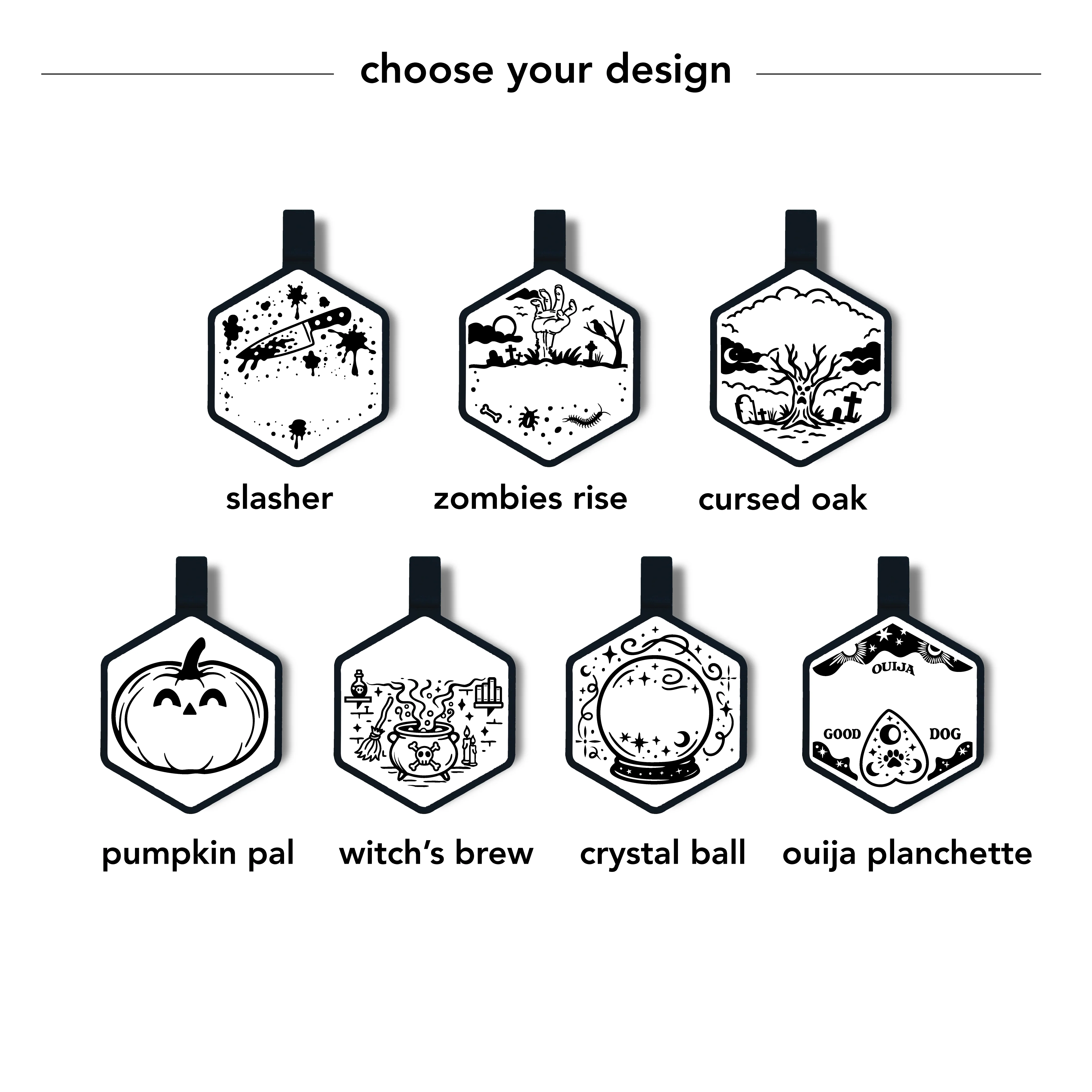 Fright Fest Halloween Silicone ID Tags - Image 3
