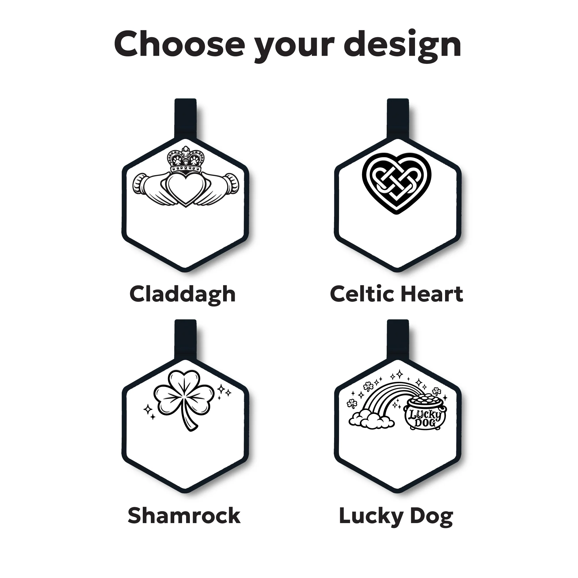 Mini St. Patrick's Day Silicone Tags - Image 3