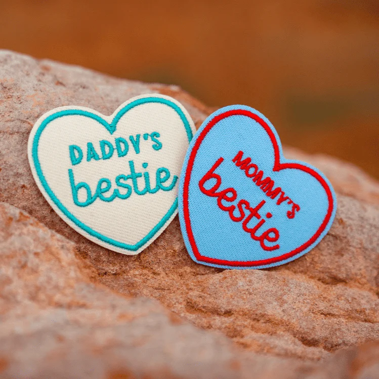 Daddy’s Bestie | Velcro or Iron-On Patches For Pets - Image 4