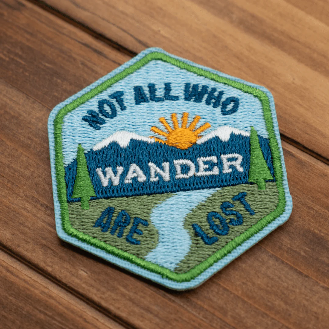 Not All Who Wander Are Lost | Velcro or Iron-On Patches For Pets - Image 4