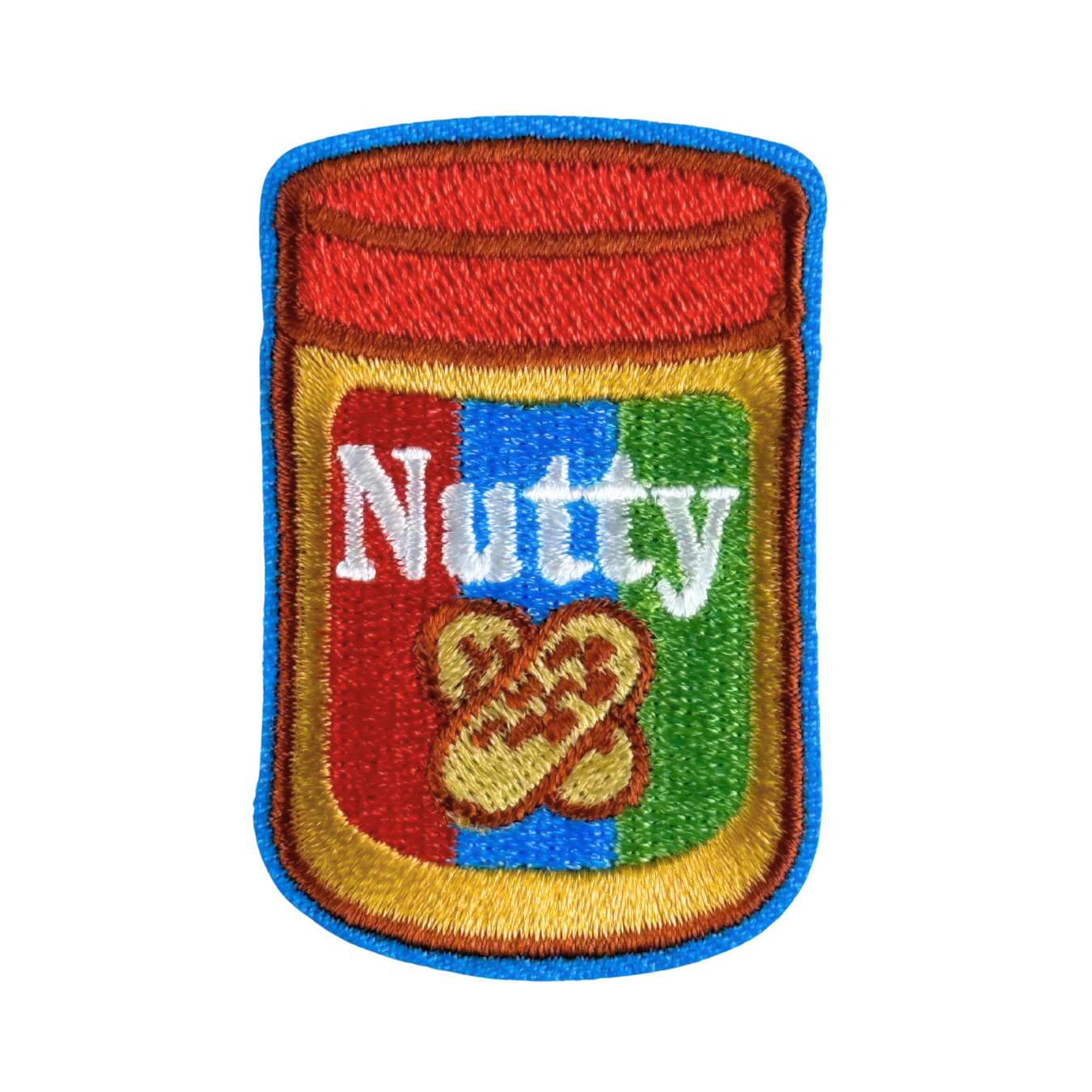 Nutty | Velcro or Iron-On Patches For Pets