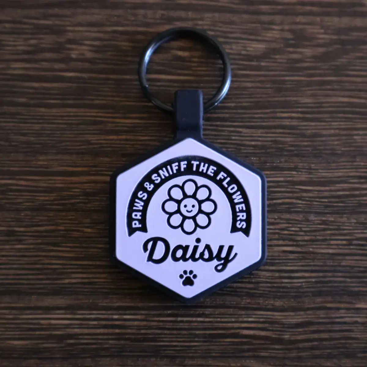 QR Code Paws And Sniff Silicone ID Tag - Image 3