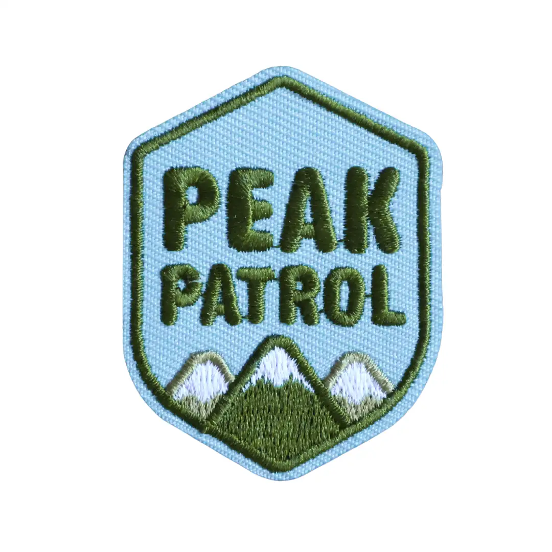 Peak Patrol | Velcro or Iron-On Patch for Pets