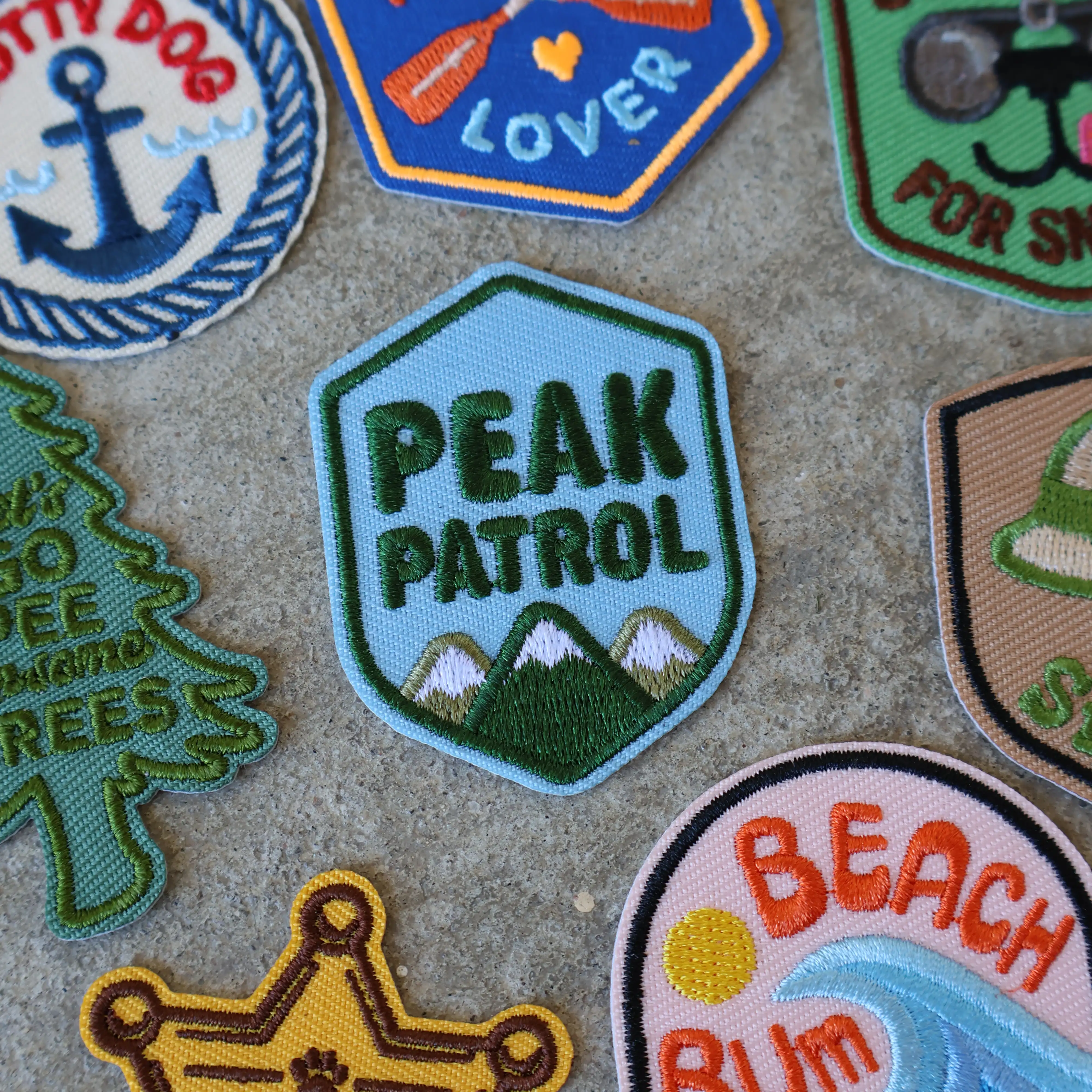 Peak Patrol | Velcro or Iron-On Patch for Pets - Image 2
