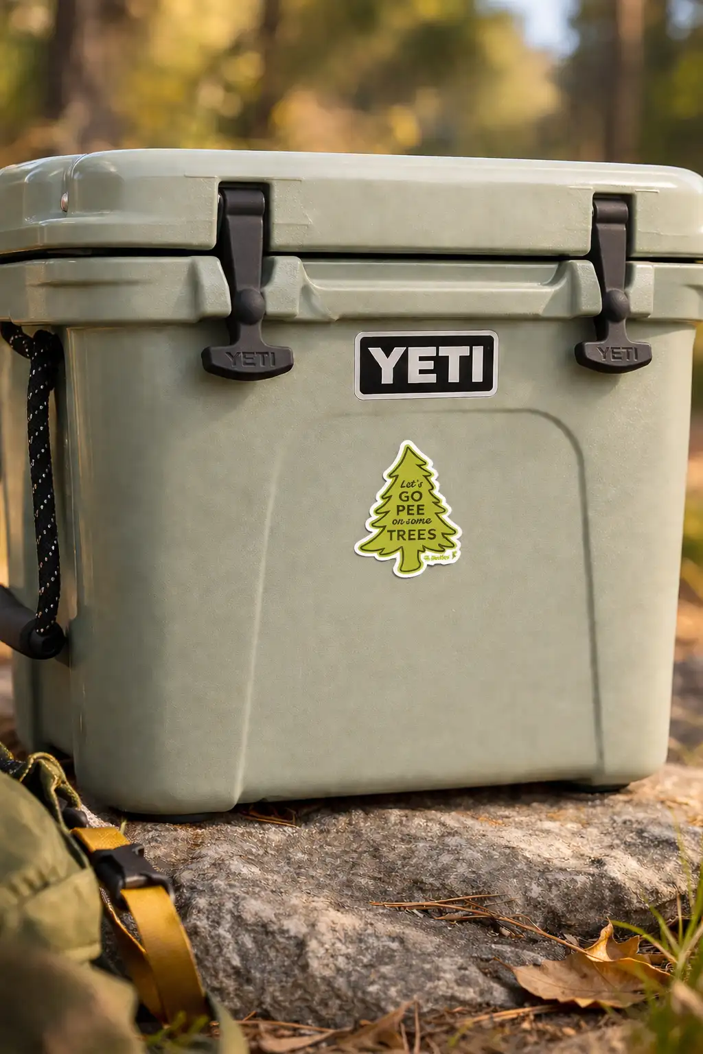 Pee On Some Trees Sticker - Image 3