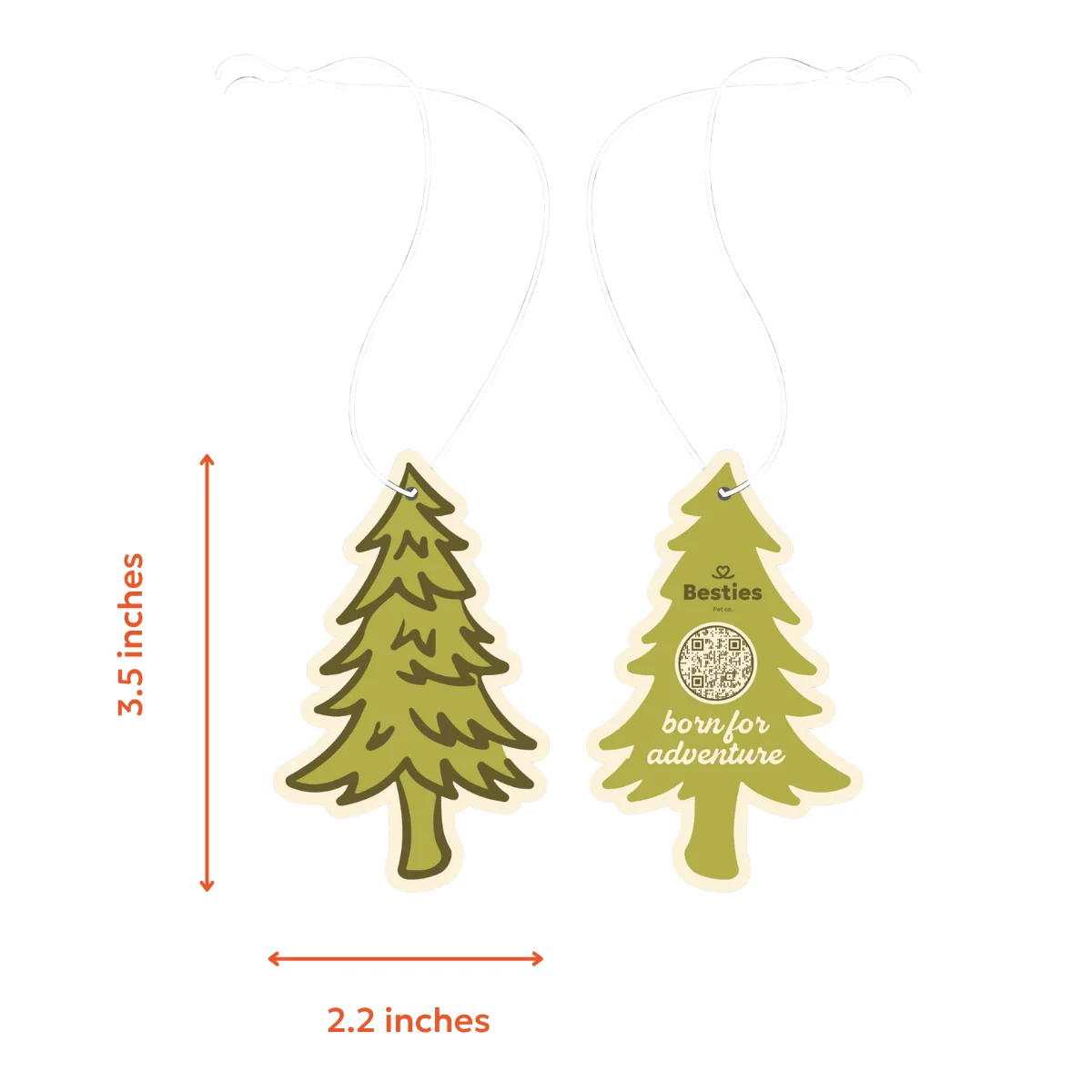 Pine Tree Car Air Freshener for Dog People - Image 4
