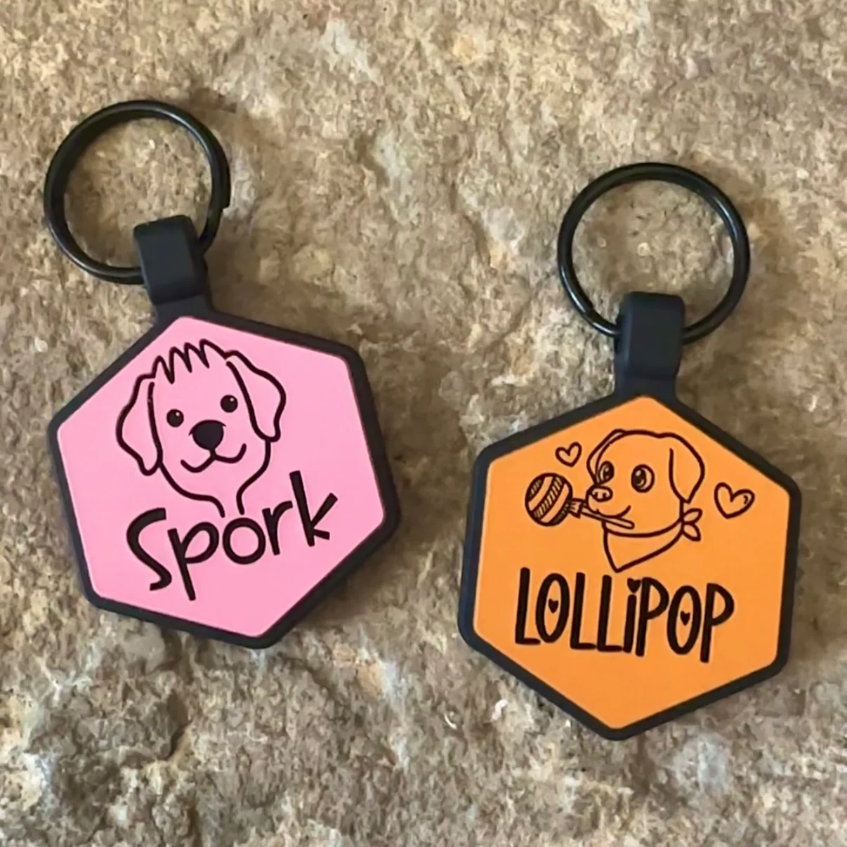 Custom Artwork Pet ID Tag | QR Code - Image 9