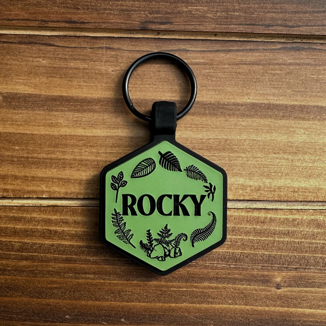 Fern Grove Silicone ID Tag - Image 4