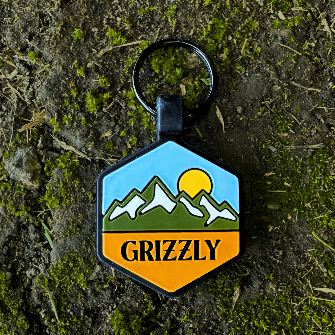 QR Code Pup's Peak Silicone Dog ID Tag - Alpine Meadow - Image 3