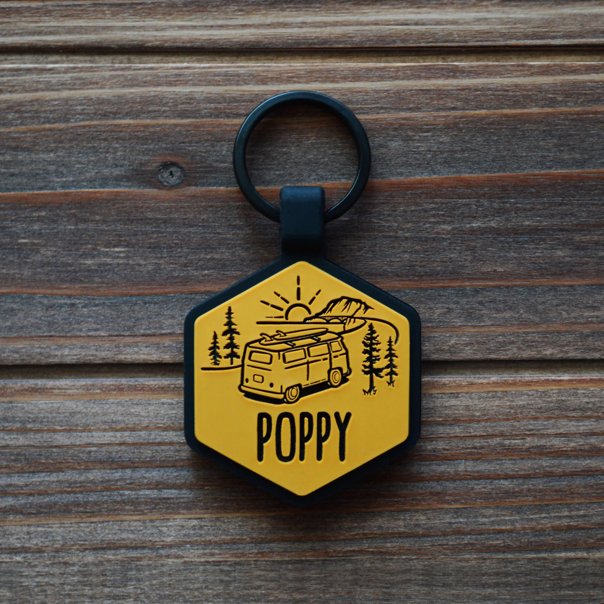 QR Code Road Trippin’ Silicone ID Tag - Image 3