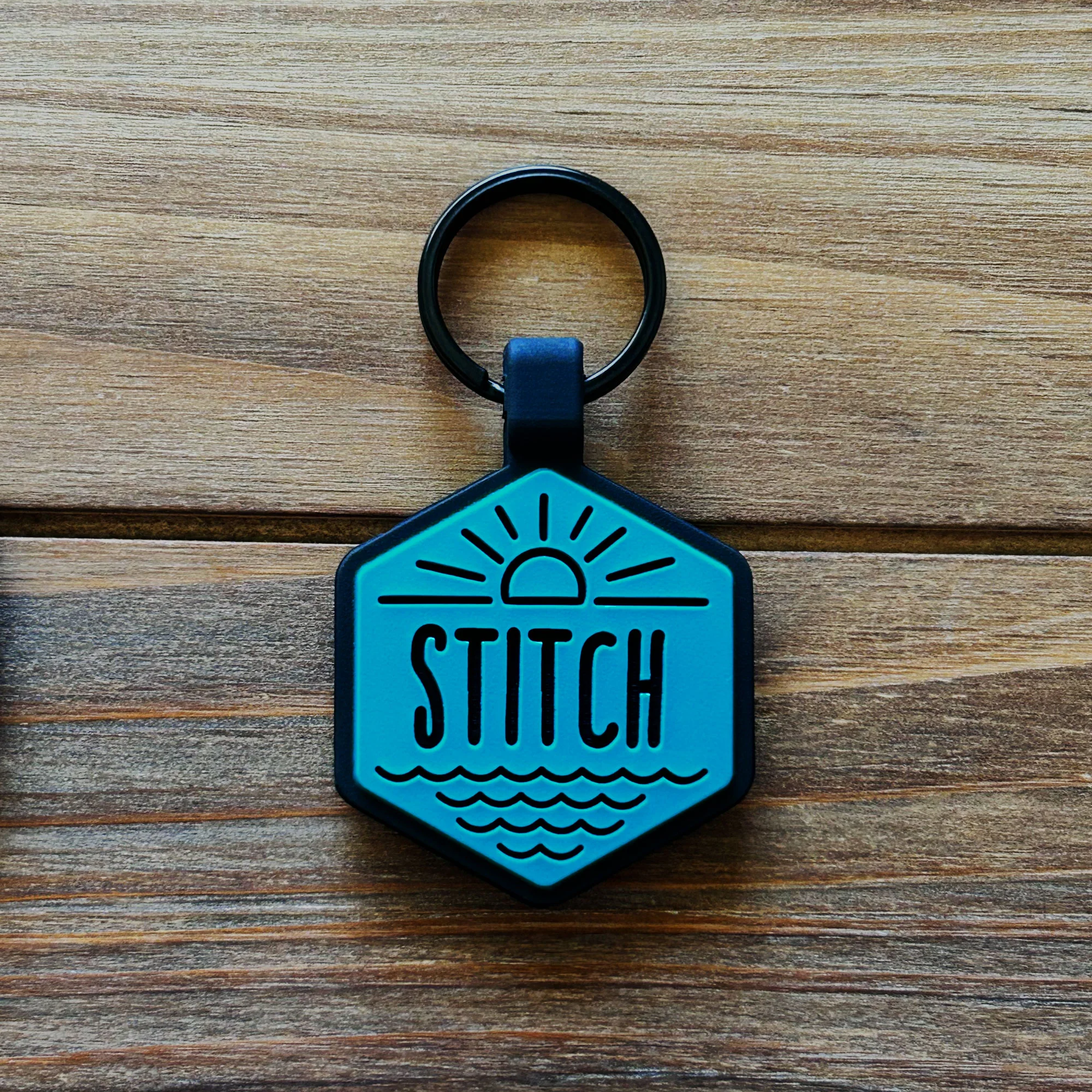 QR Code Salt and Sun Silicone ID Tag - Image 3