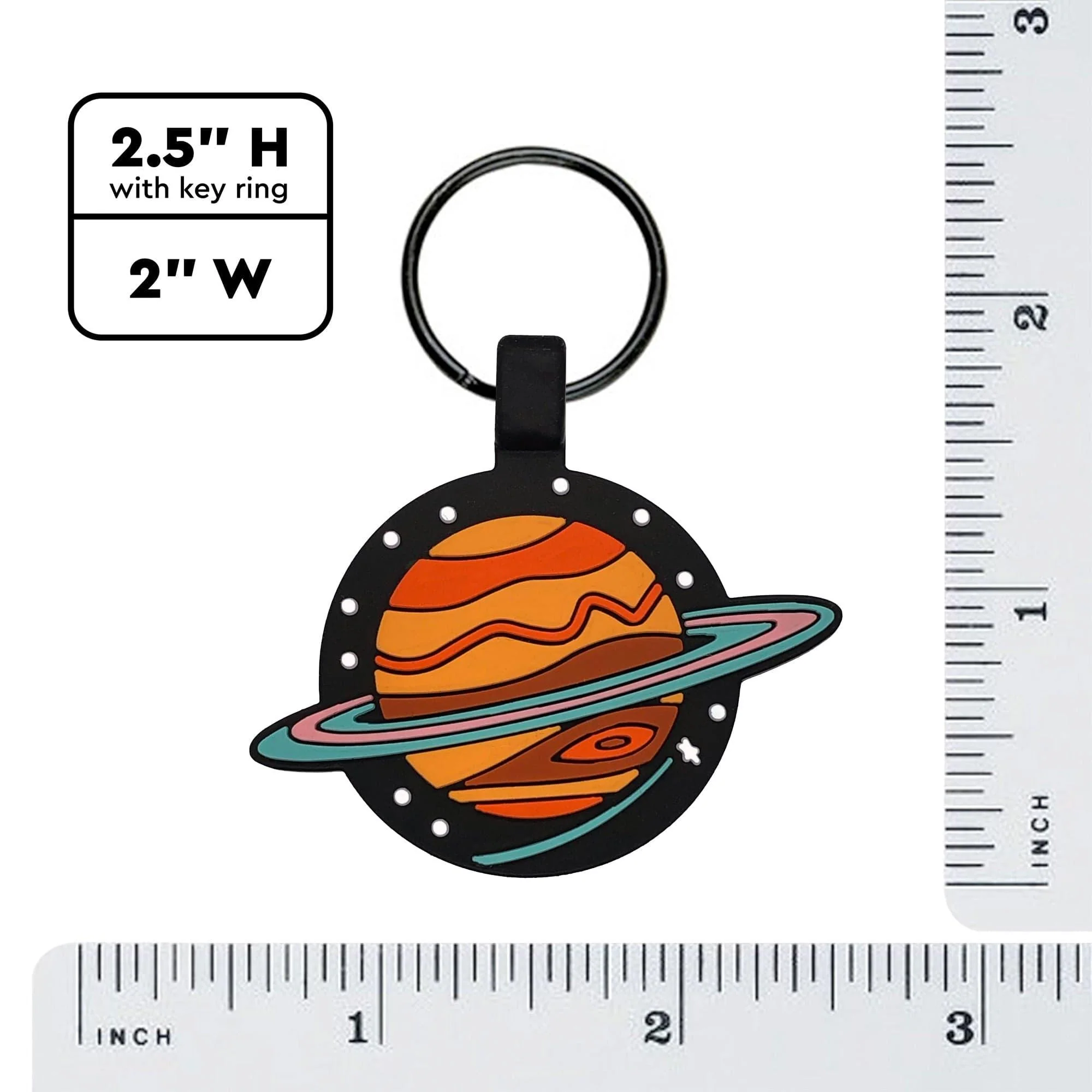 QR Code Spaced Out Silicone ID Tag - Image 5