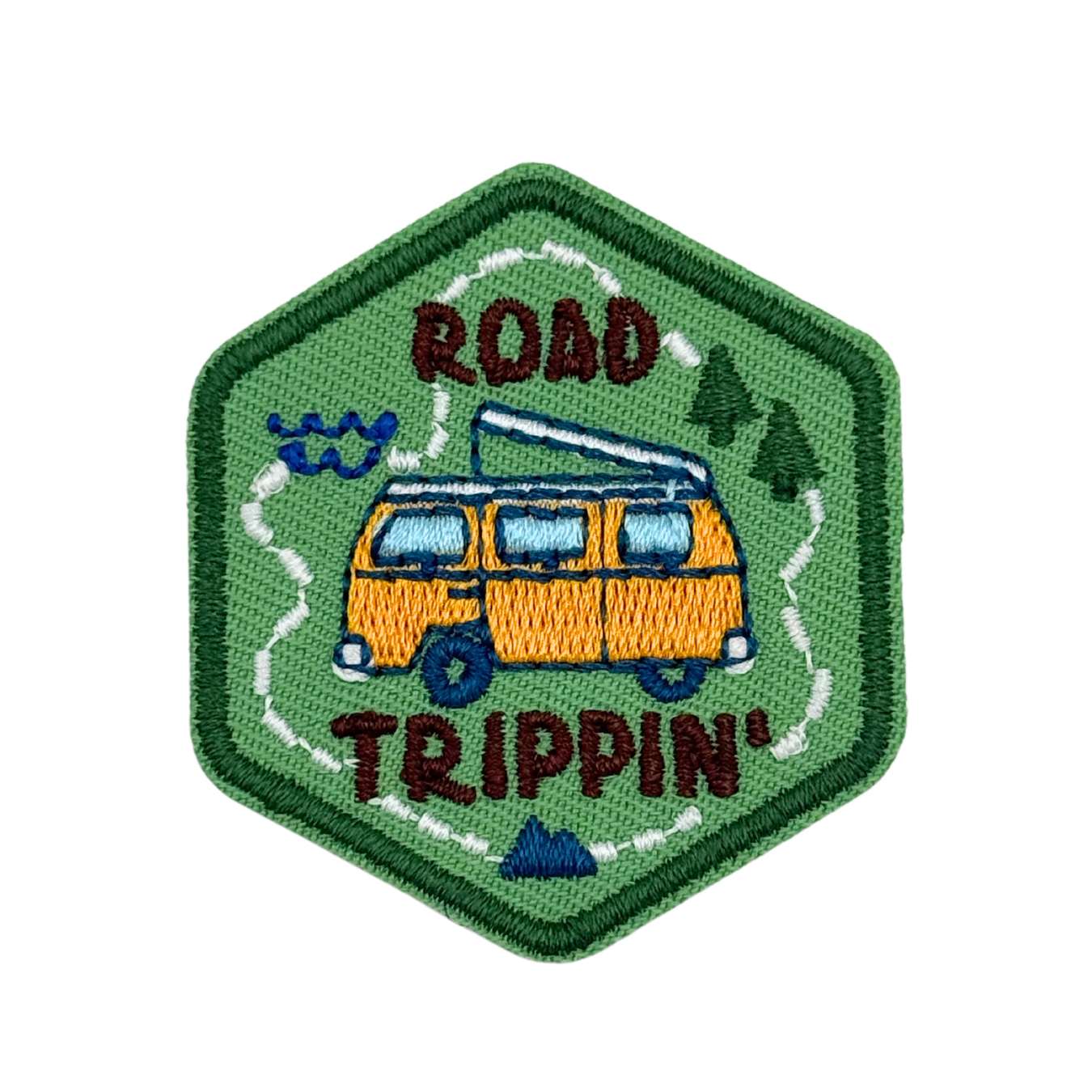 Road Trippin' | Velcro or Iron-On Patches For Pets