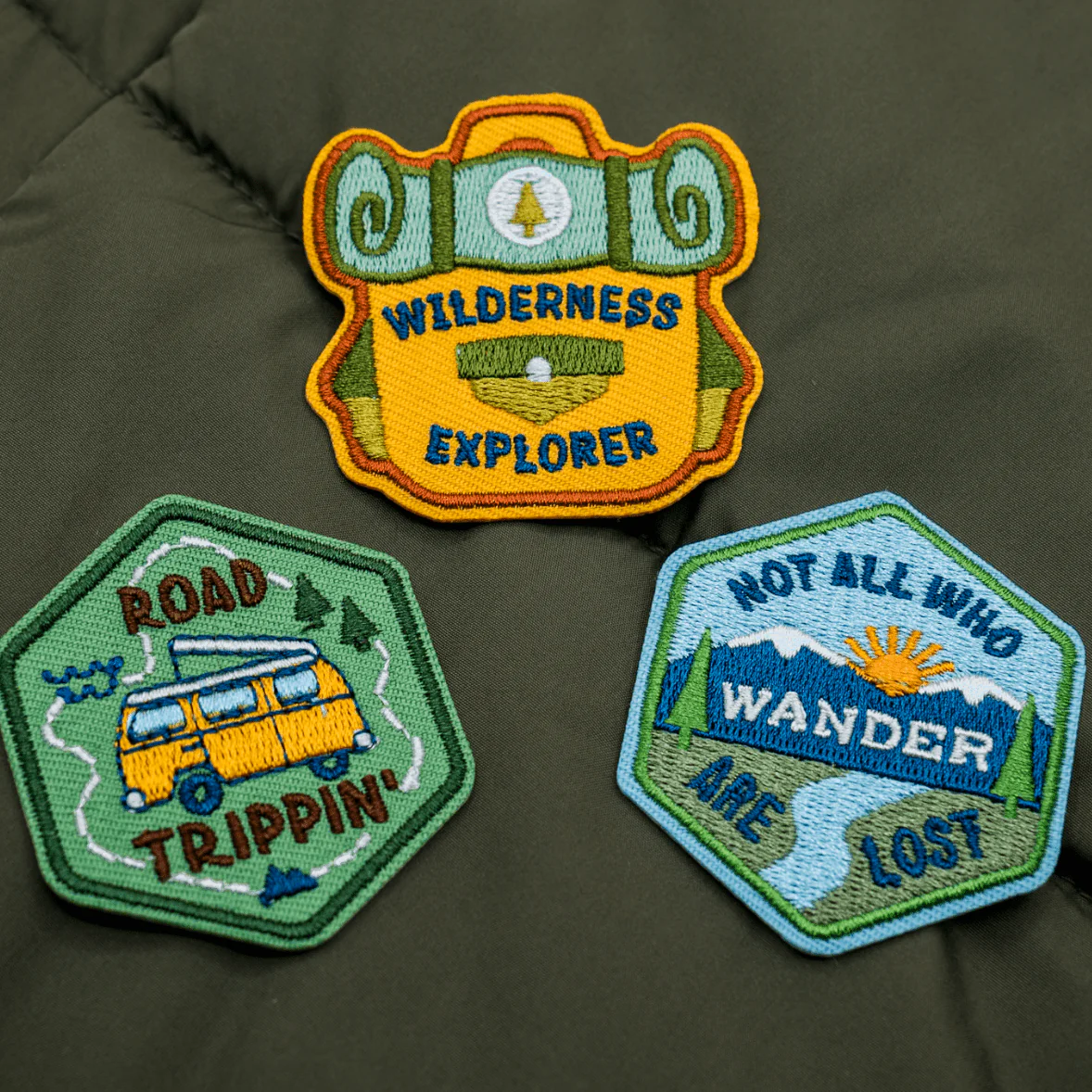 Road Trippin' | Velcro or Iron-On Patches For Pets - Image 2