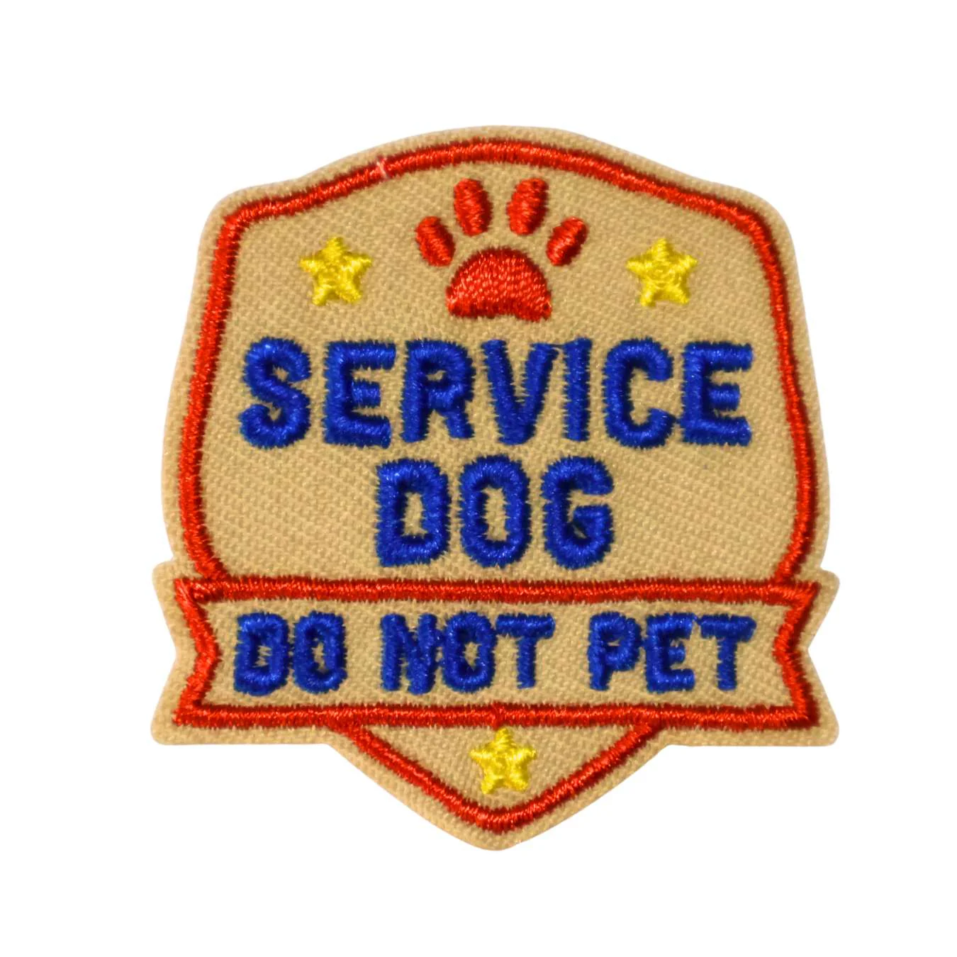 Service Dog – Do Not Pet | Velcro or Iron-On Patch for Pets