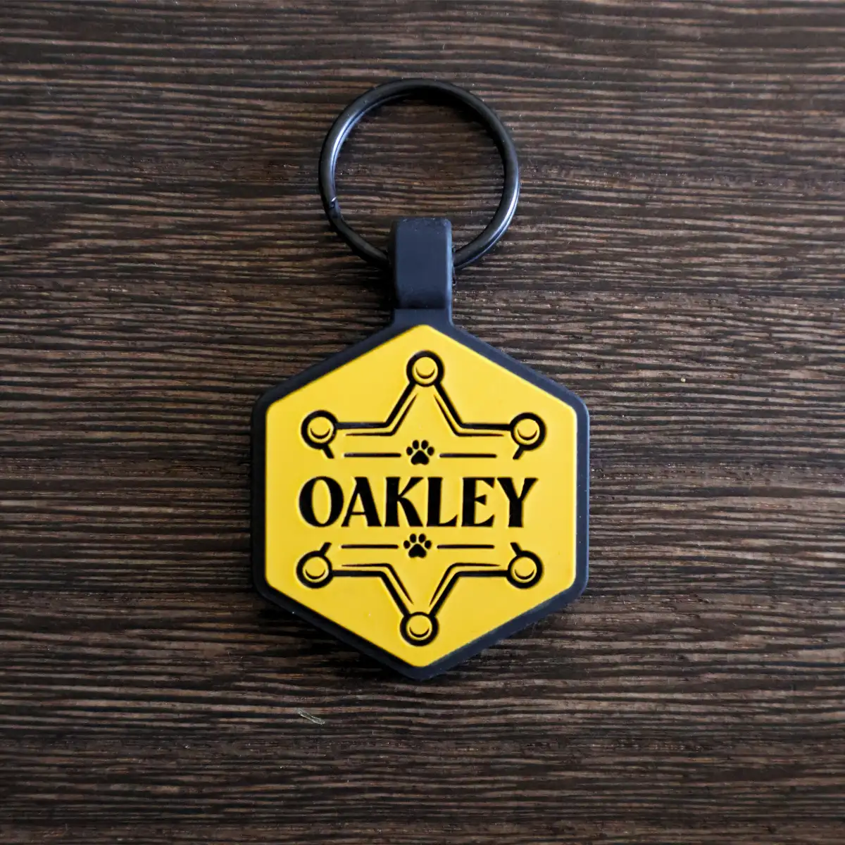 Sheriff Silicone ID Tag - Image 3