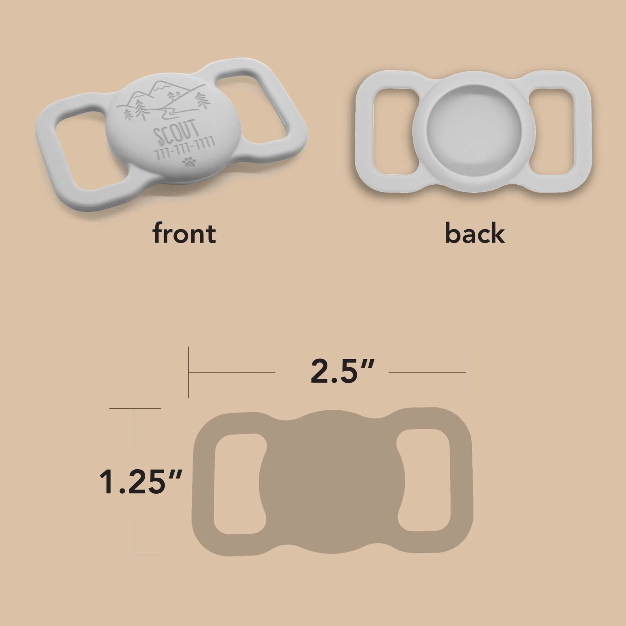 Space Cadet AirTag Holder - Image 6