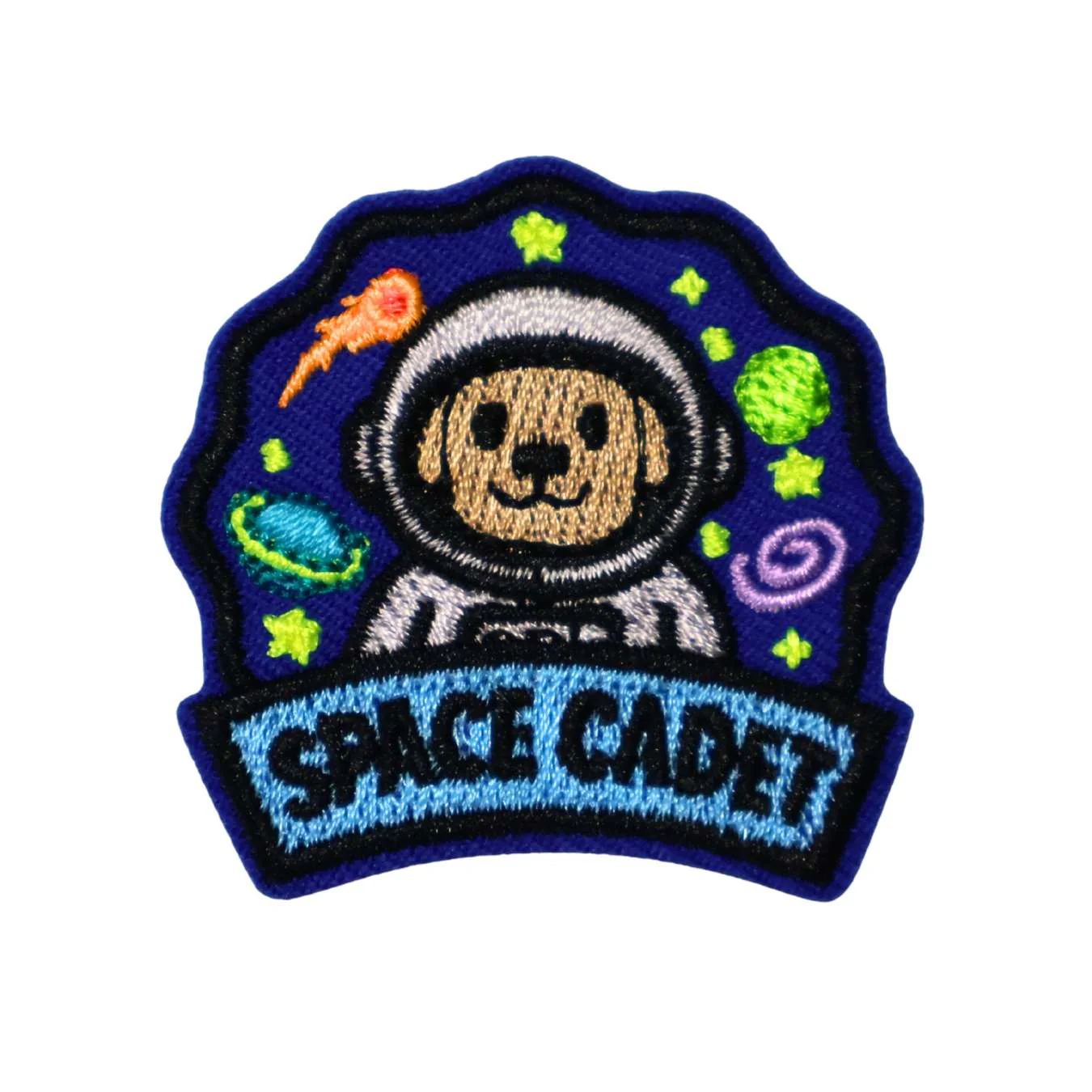 Space Cadet | Velcro or Iron-On Patch for Pets