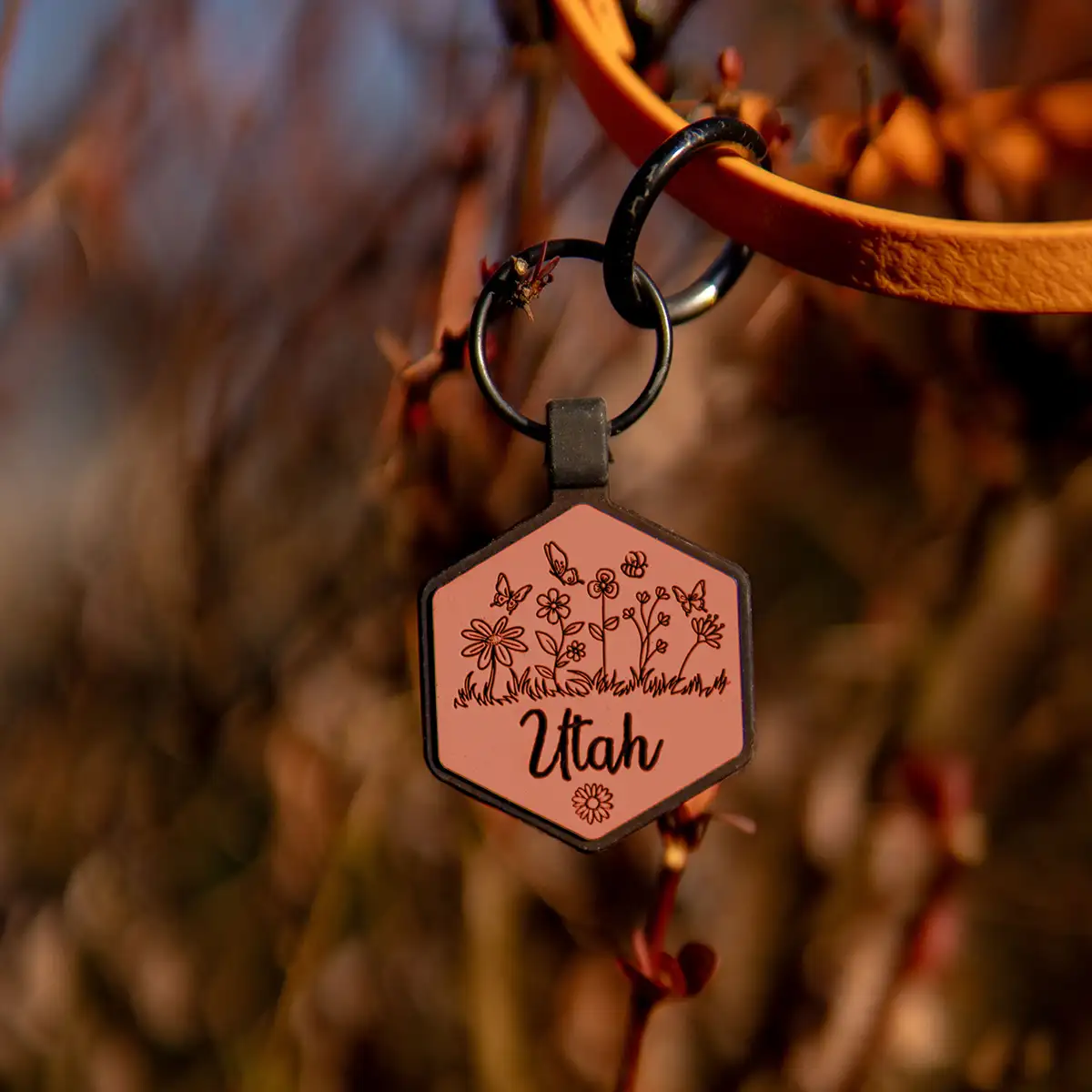 QR Code Superbloom Silicone ID Tag - Image 5