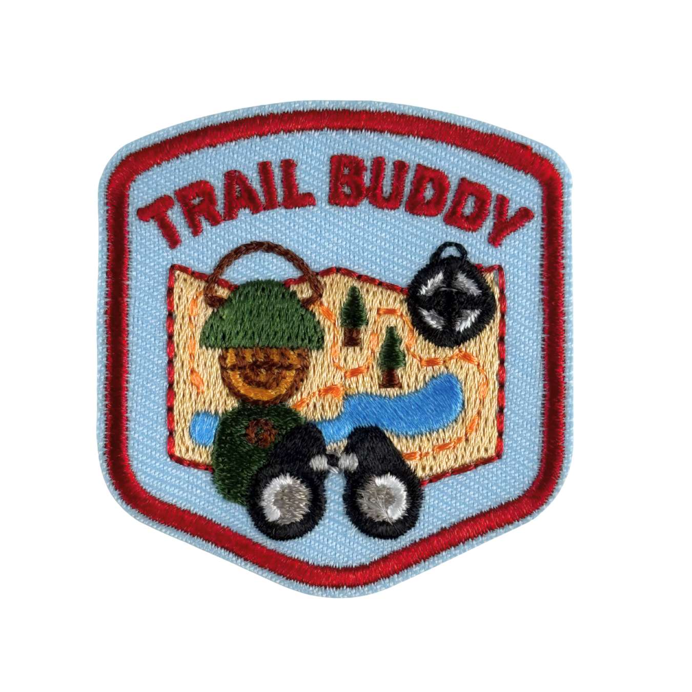 Trail Buddy | Velcro or Iron-On Patches For Pets