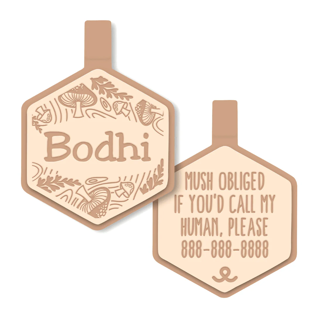 Truffle Shuffle Silicone ID Tag