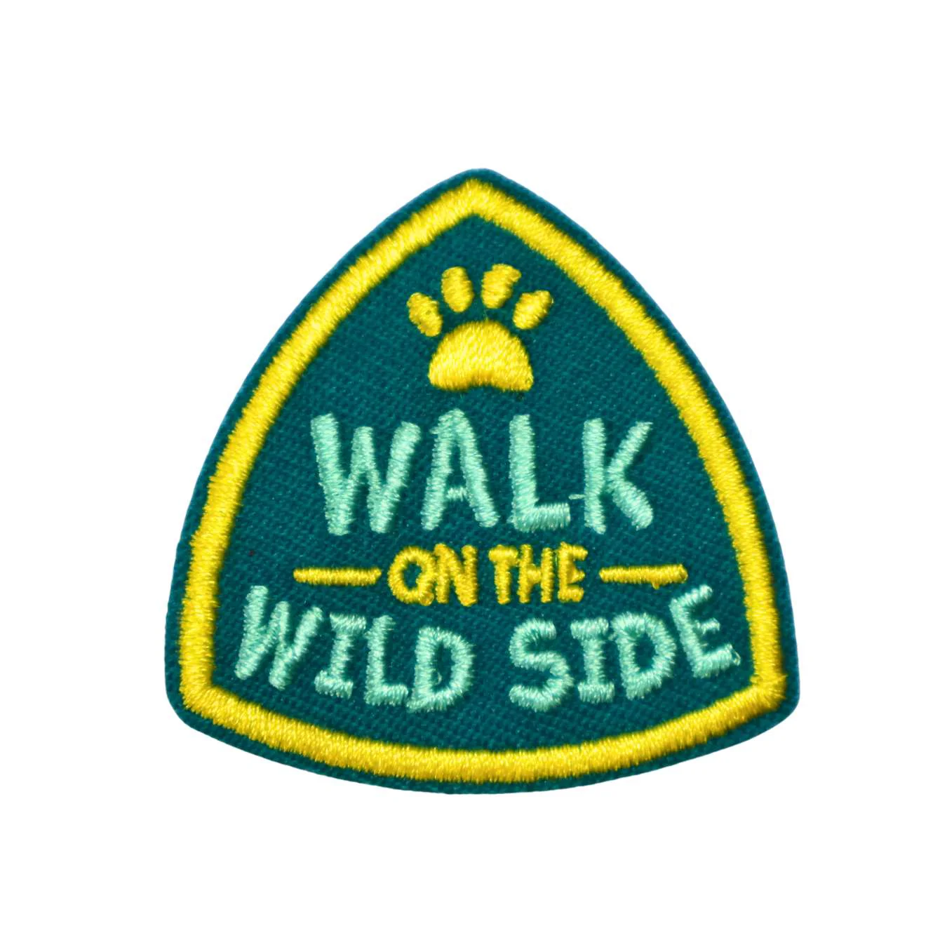 Walk on the Wild Side | Velcro or Iron-On Patch for Pets