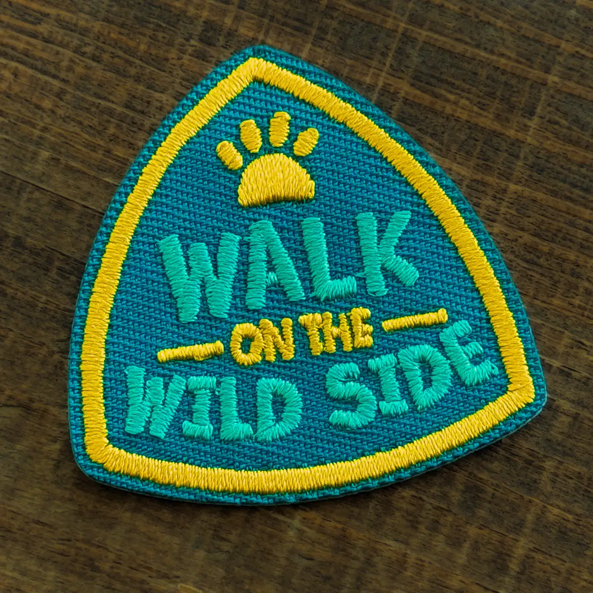 Walk on the Wild Side | Velcro or Iron-On Patch for Pets - Image 2