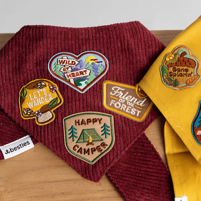 Wild At Heart | Velcro or Iron-On Patches For Pets - Image 2